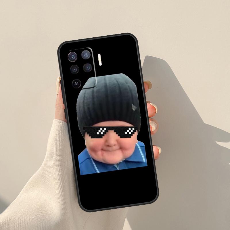 Смешной чехол Hasbulla для Oppo A94 A74 A54 A60 A80 A40 A18 A38 A58 A78 A98 A96 A76 A16 A15 A17 A57 A77 A5 Pro