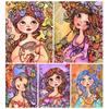 5D Diy алмазная живопись мультфильм девушка набор для вышивки крестом полная квадратная дрель мозаичная вышивка художественная картина из страз Декор подарок
