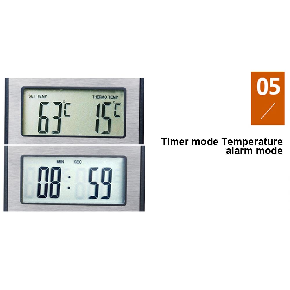 TP700 TP710 цифровой ЖК-дисплей кухонный термометр для приготовления мяса для барбекю духовка гриль с функцией таймера