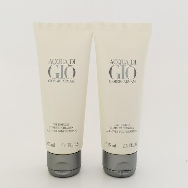 Giorgio Armani Acqua Di Gio Гель для душа для всего тела 150 мл (2 x 75 мл)
