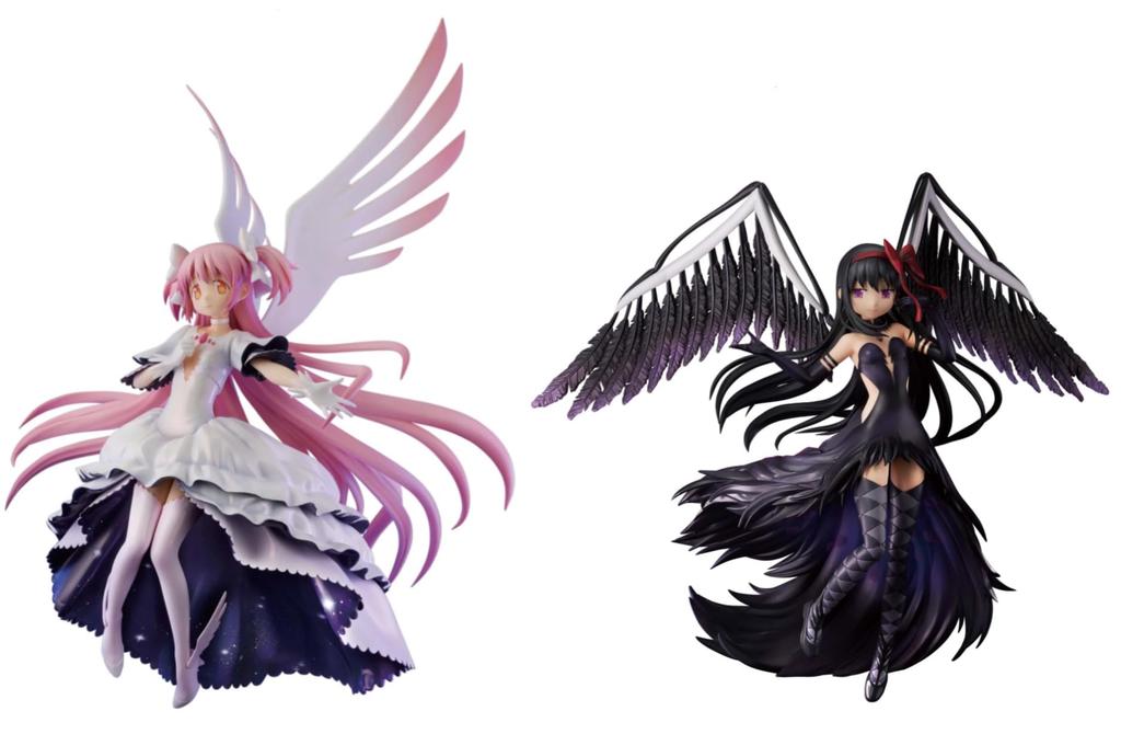 Puella Magi Madoka Magica the Movie [New Edition] Rebellion EVOLVE Ultimate Madoka & Devil Homura Figure Set of 2