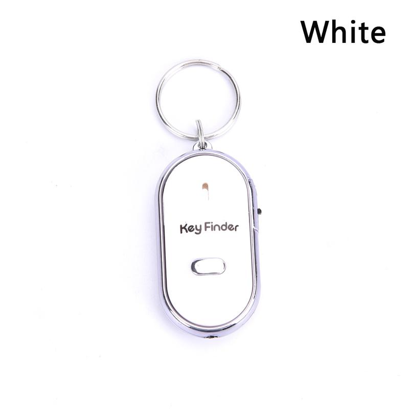 Smart Key Finder Anti-Lost Sensor Keychain Tracker Led With Whistle Clap Locator