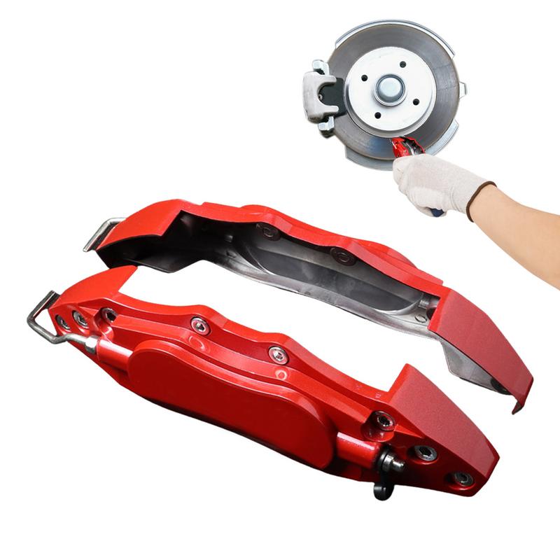 2 шт./компл. крышка тормозного суппорта из алюминиевого сплава протектор тормозного суппорта автомобильные аксессуары для декора дискового тормоза