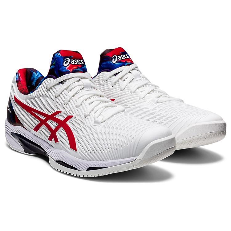 ASICS Solution Speed FF 2 LE 'White Classic Red' Men's 1041A286-110