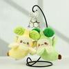 Fruit Plush Toy Banana Keychain Cute Stuffed Doll For Bags And Keys