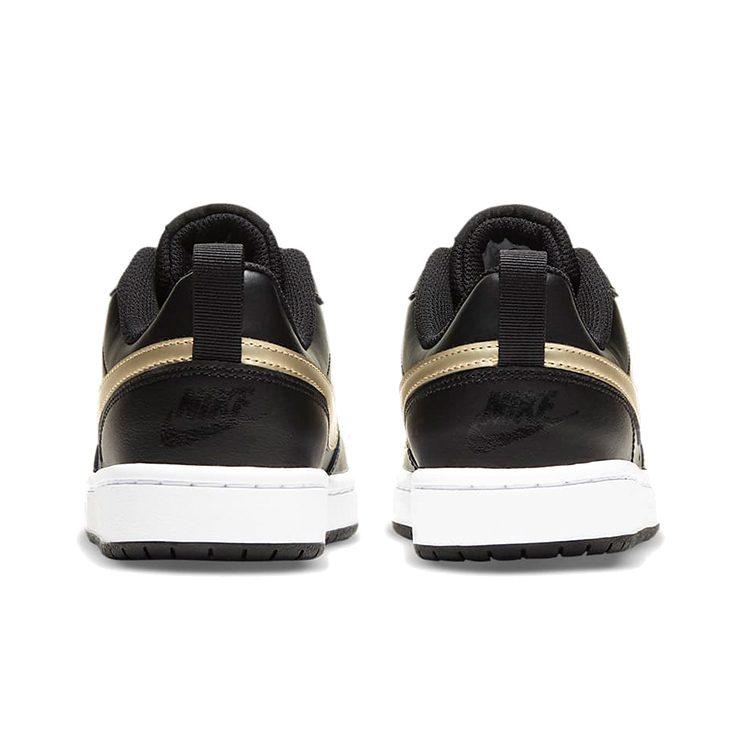 Nike Court Borough Low 2 'Black Gold' GS BQ5448-011