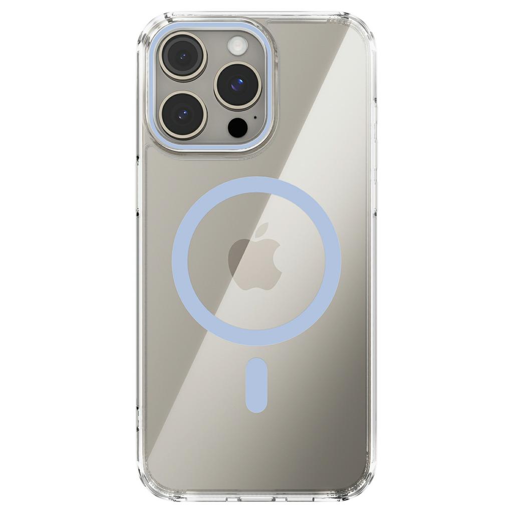 For iPhone 13 Pro Case Compatible with MagSafe Anti Scratch Clear TPU PC Phone Back Cover