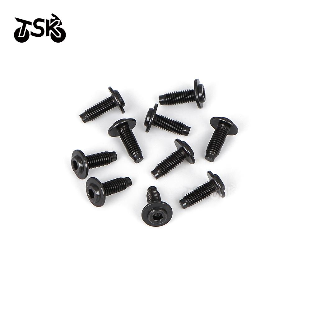 Stainless steel Flat Head Inner Hexagon Screw Bolt M5 5mm for Ducati Motorcycle Cowling Fairing Plastic Cover Black