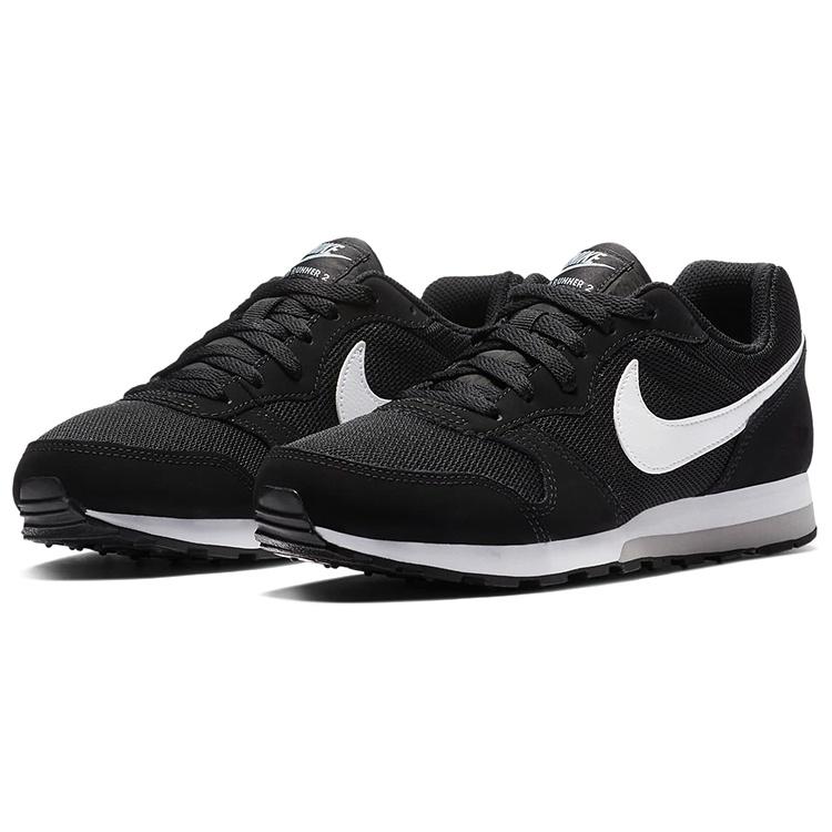 (GS) Nike Md Runner 2 Черный/Белый Детские 807316-001