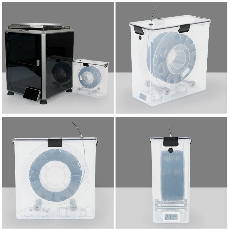 3D Printer Parts Filament Dryer Box Airtight Moisture-Proof Real-Time Monitoring Tool Storage Box Holder