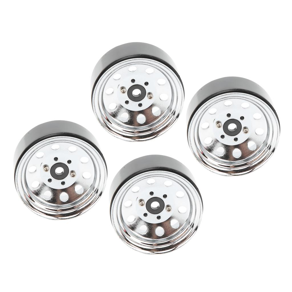 4PCS RC Beadlock Wheel Hub 1.9in Iron Wear Resistant Reusable RC Wheel Hub for Replacement