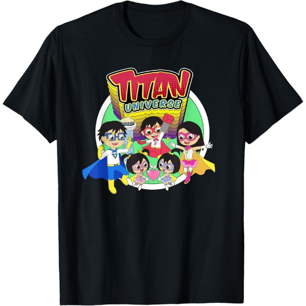 Футболка Ryan's World Titan Universe с Райаном и семьей