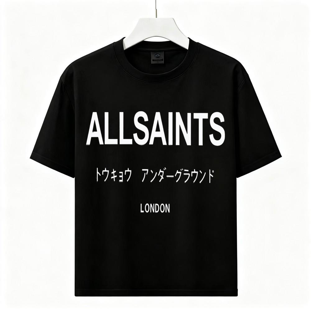 ALLSAINTS Tokyo Underground London Graphic T‑Shirt Unisex Urban Streetwear Tee