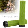   Mountain Bike Handlebar Single Locking Grips   Shock Absorbing Rubber Grips