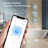 Умный датчик протечки воды Tuya Zigbee 3.0 Датчик затопления и протечки Сигнализация Удаленный мониторинг через приложение Затопление Перелив Для кухни Ванной комнаты