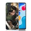 A-Атака на Титанов Леви Чехол для Телефона Для Xiaomi Redmi Note 15 14 13 12S 12 Pro Plus 11S 11E 11 11T 10S 10 Искусство Мягкий Узор Чехол