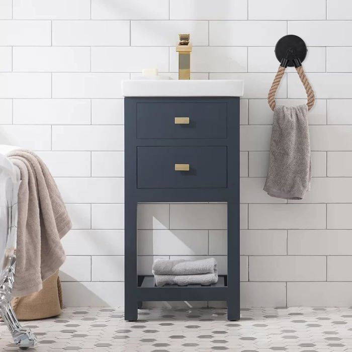 Porte-papier toilette - AIMOONSA - Corde 53 cm - Noir mat - Corde jute naturelle - Fixation murale