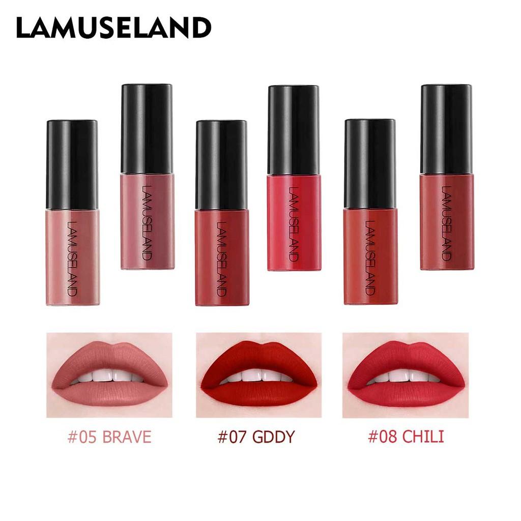 12Colors/Set Mini Cute Long-Lasting Lipstick Matte Mini Lip Gloss Waterproof Travel Kit