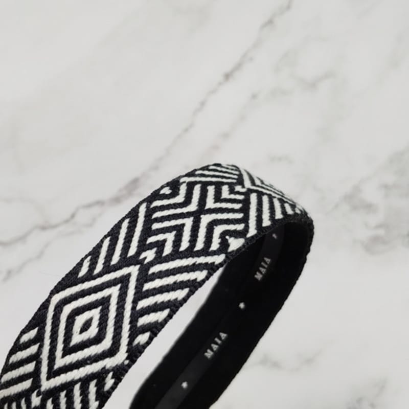 МАЙЯ Геометрический узор Повязка на голову