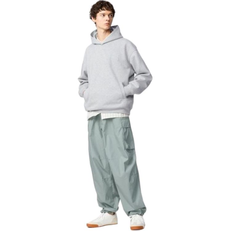 Uniqlo Серия совместных работ Клэр Уэйт Келлер Повседневные свободные брюки с множеством карманов Удобные универсальные рабочие брюки на молнии Унисекс низ 476193-53
