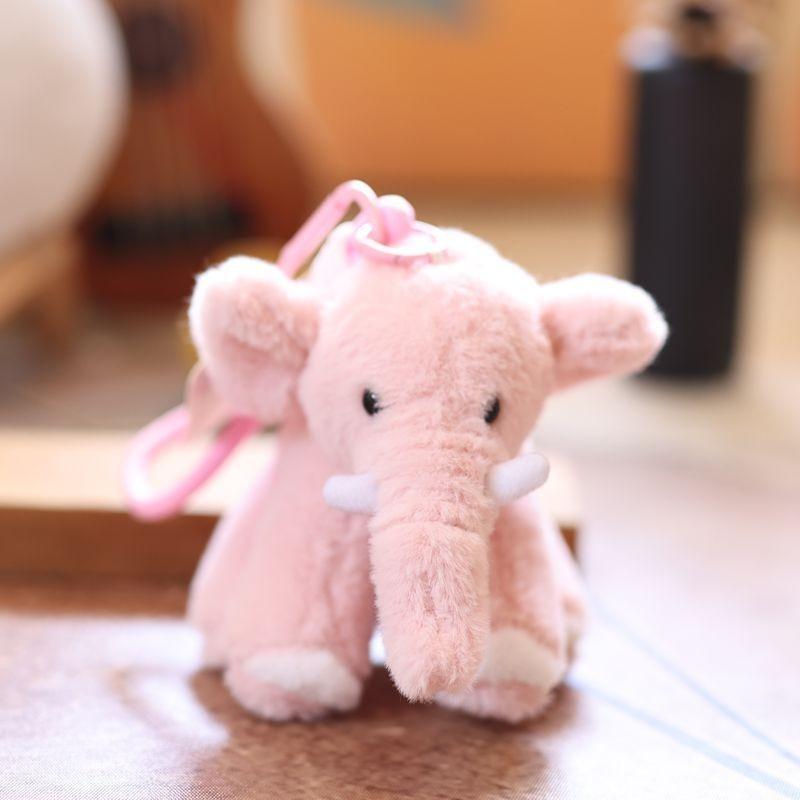 Adorable Elephant Plush Doll With Pp Cotton Filling For Backpack Decor And Gifts