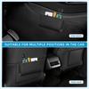 Car Trash Can, Leather Car Trash Bin Door Organizer With A Roll Of Garbage Bag, Foldable Hanging Mini Cars Storage Must Have Essentials Interior