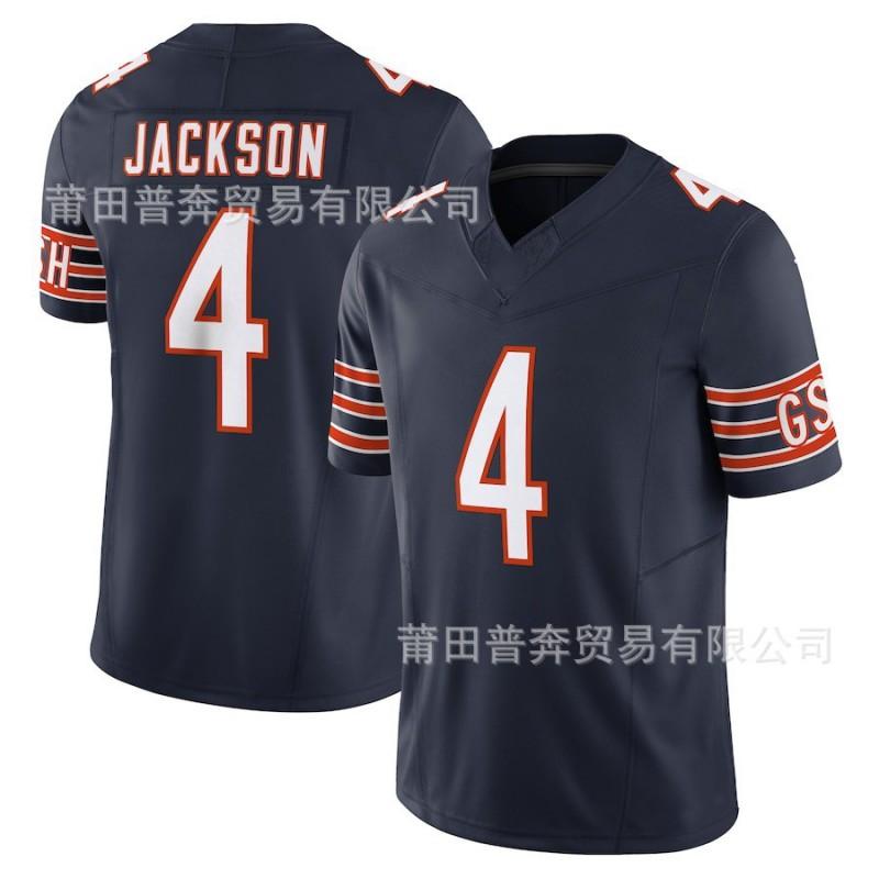 Men Women Youth Football Jersey 34 Payton 1 Foles 4 Team Sports Uniforms
