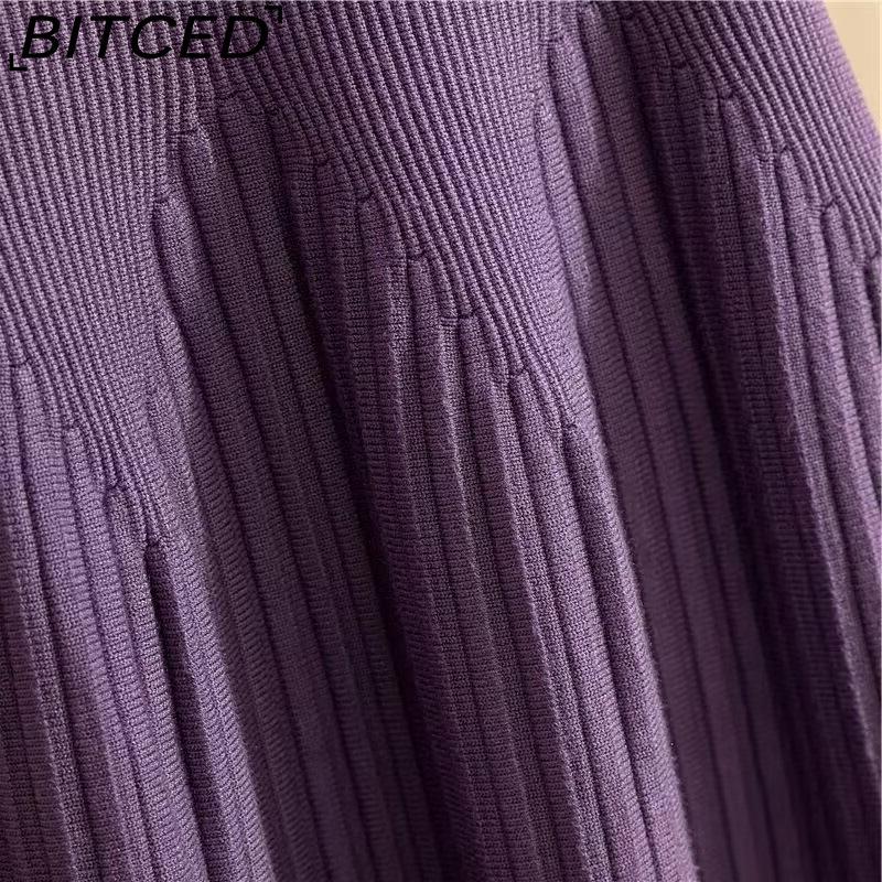 BITCED Женская Мода Повседневная Однотонная С Принтом Летняя Весенняя Юбка