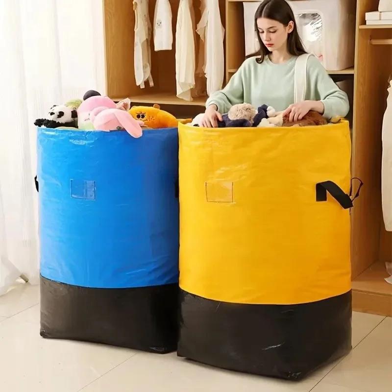 Large Capacity Thickened Wear-resistant Storage Bag Waterproof Moving Storage Bag Dormitory Travel Durable Storage Bag For Home