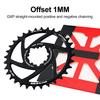 MTB Bike Bicycle GXP Single Speed Chainring 30T/32T/34T/36T/38T/40T Offset 1mm