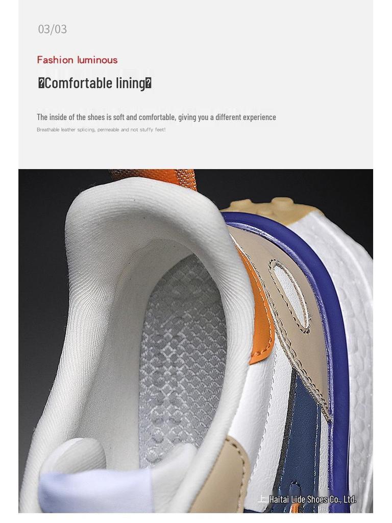 Модные кроссовки из натуральной кожи для мужчин и женщин - Размер 45, Универсальные для осени и зимы