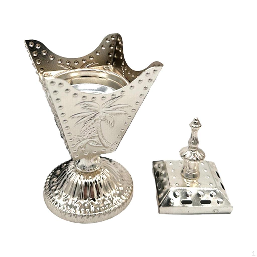 Электрическая курильница в ближневосточном стиле, ЕС, 220 В, вилка, орнамент, золотой