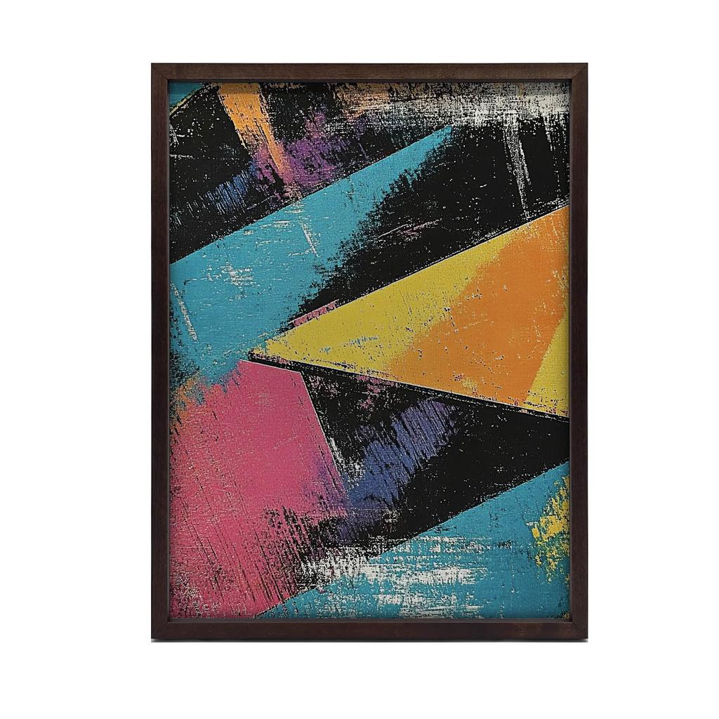 Odważne Kształty Odważne Kształty, 30X40 Cm, Bez Ramy, Płótno Premium Na Blejtramie