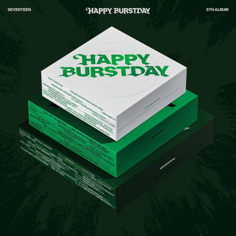 SEVENTEEN - SEVENTEEN 5th Album ‘HAPPY BURSTDAY’ [1 Out of 3 Randomly Sent]