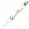 Planetee Attache Tétine Pour Prénom MAEL Adorable Petit Être Surtout Quand Je Dors Zèbre Garçon | Attache Sucette Cadeau Naissance