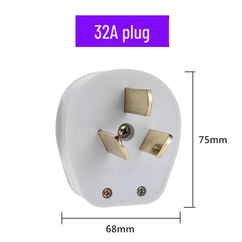 Розетка для кондиционера типа 86 высокой мощности, 20 А с выключателем и 25 А трехфазная четырехпроводная панель