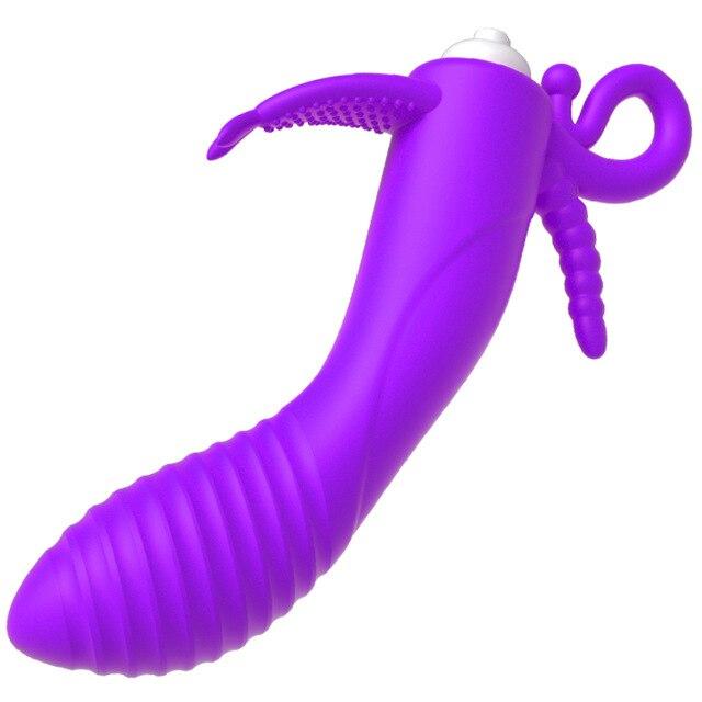 10-скоростной вибратор для пальцев, клиторальный массажер для стимуляции точки G, женский фаллоимитатор для мастурбации, вибратор для взрослых, секс-игрушки