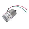 DC Gear Motor 27mm Copper Noiseless Speed Reduction Geared Motor for Pet Door Electronic Lock