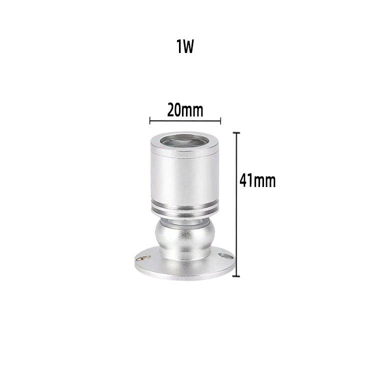 Светодиодный мини-светильник для витрины - 1W3W Накладной точечный светильник для ювелирных изделий и часов