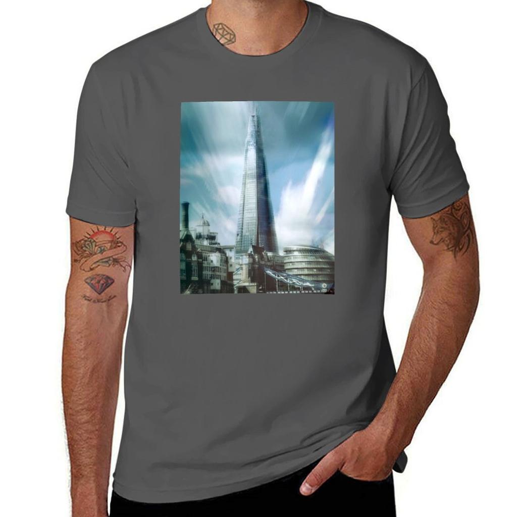 The Shard Tshirt Casual Everyday Short Sleeve Tshirt