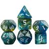 DND Dice Set Polyhedral Game Dice 7pcs RPG Dice with Tube for DND Role Playing Game Board Game Accessories