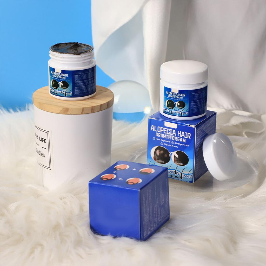 Крем от очаговой алопеции, устраняет выпадение волос, активизирует волосяные фолликулы, способствует росту