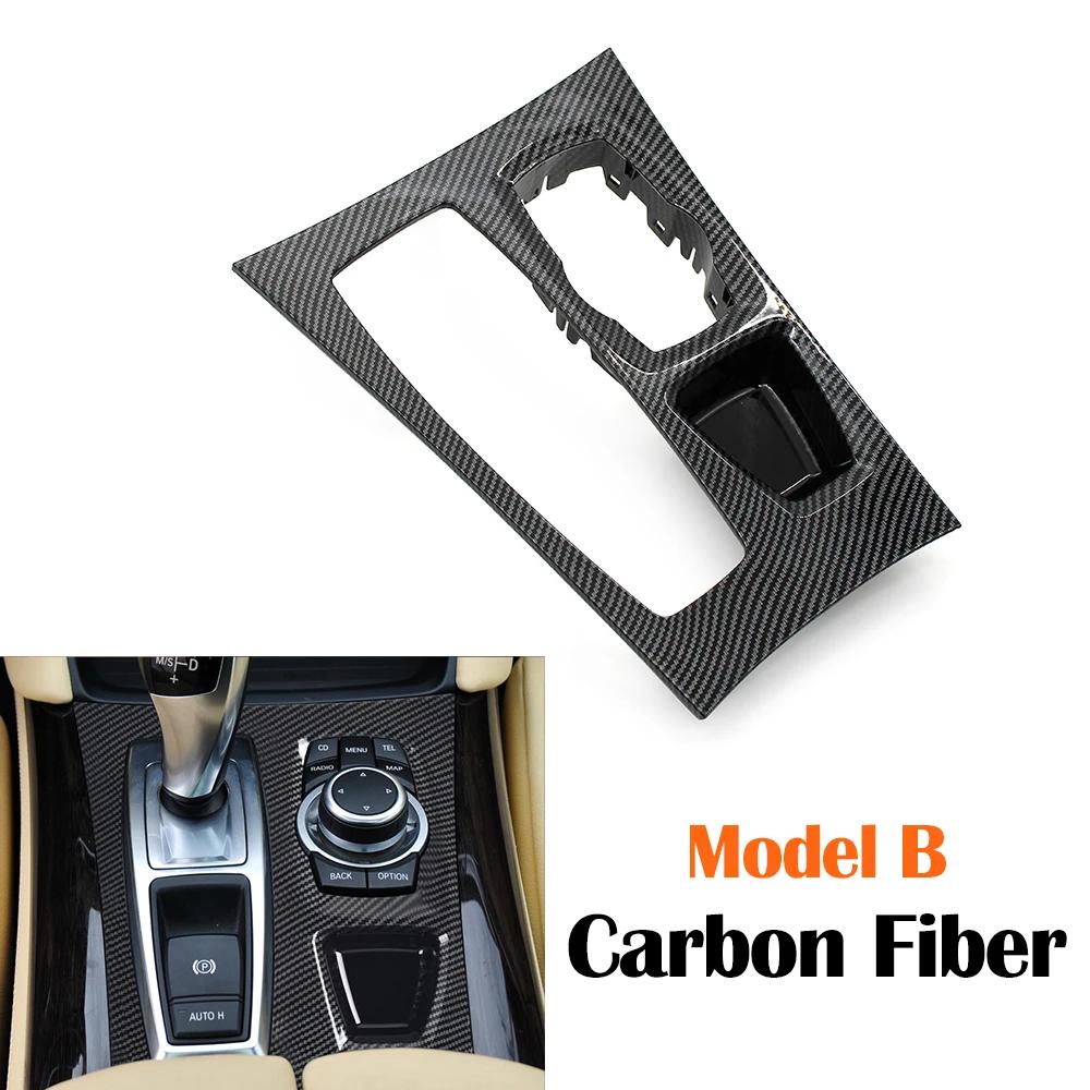 LHD Car Central Console Gear Box Shift Cover Panel Trim Replacement For BMW X5 X6 E70 E71 E72 2007-2013 51166954947 51169164485