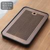 1Pcs Portable Bamboo Tea Tray Small Household Tea Tray Simple Kung Fu Tea Set Drainage Storage Drainage Dry and Wet Dual Use