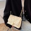 New Casual Fashion High-quality Design Casual Bag Ins Trendy Fashion Business Rhombus Chain Simple Shoulder Messenger Bag