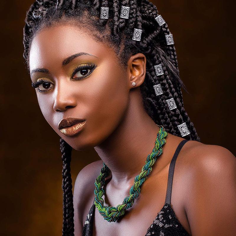 Набор из 24 шт. рун викингов, отдельные бусины, разделительные бусины для плетения волос, бусины для дредов, для изготовления украшений своими руками