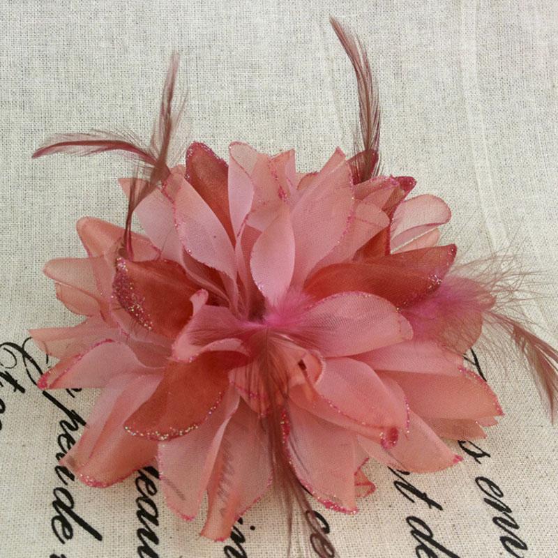 Женская пляжная орхидея свадебный цветок заколка для волос брошь заколка головной убор булавка