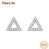 Танциз стерлингового серебра 925 пробы циркон серьги серьги-капли для женщин подарки на свадьбу