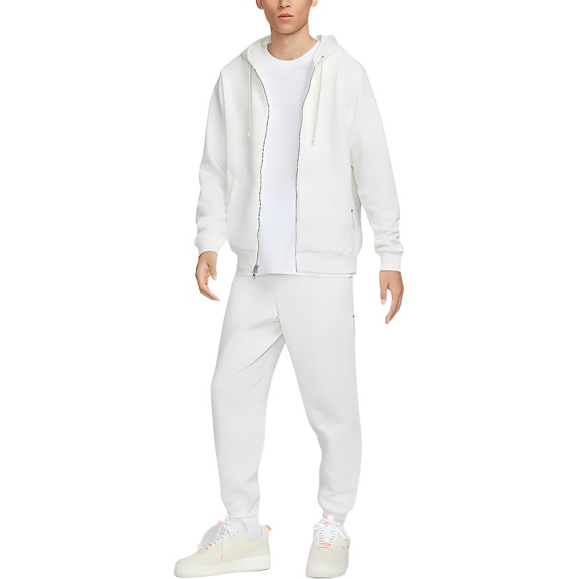 Nike STANDARD ISSUE DRI FIT Sweatshirt Men's Sail White/Light Ivory White FZ0223-133