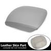 Leather Center Console Lid Armrest Cover Fit For 2009-2015 Honda Pilot Gray